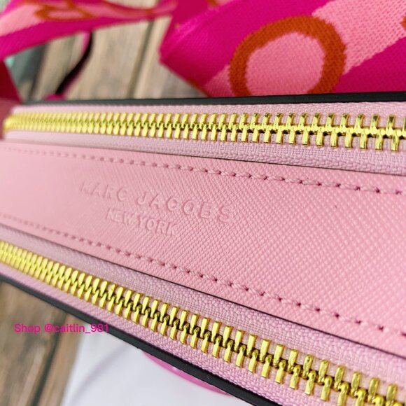 Marc Jacobs The Mixed Media Snapshot Crossbody Bag - Picture 8 of 9